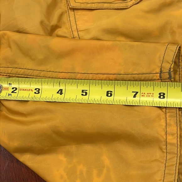 27034 Birdwell Beach Britches 311 ALOHA board shorts gold California USA swim - Picture 9 of 16